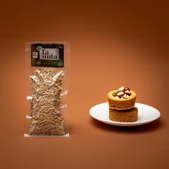 Fanula - Pressed hazelnut kernel flour (Fiber and protein source), 100g, organic