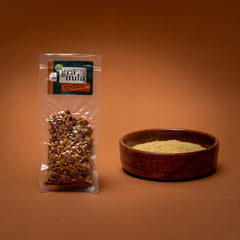 Granula - Caramelized hazelnut core granules, 100g, organic