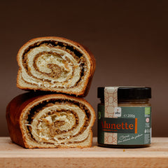 Cozonac cu umplutură de nucă, 0.5 kg