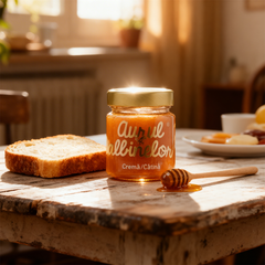 Cremă de Miere cu Cătină 50%, Aurul Albinelor, 260g