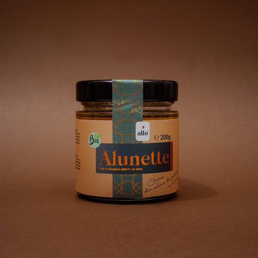 Alunette - Cremă din alune de pădure cu miere, 200g, ecologic