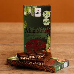 Magistrall - Dark chocolate with hazelnuts, 100g, organic