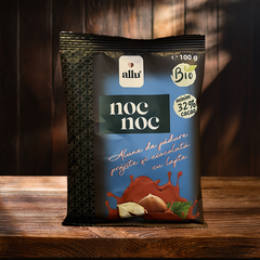 Noc Noc - Alune de pădure prăjite și ciocolată cu lapte, 100g, ecologic