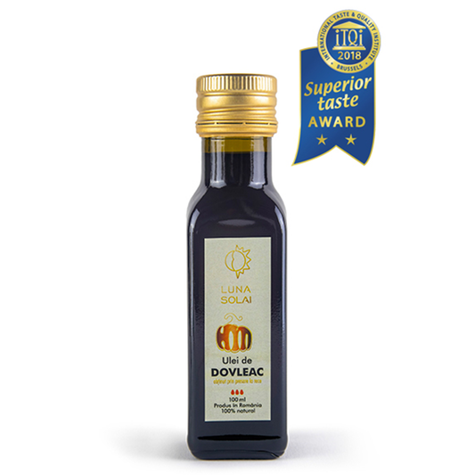 Ulei de Dovleac presat la rece, Luna Solai, 100 ml