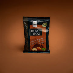 Noc Noc - Alune de pădure prăjite cu ciocolată neagră, 100g, ecologic