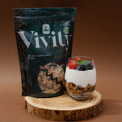 Vivity - Muesli cu alune de pădure, 250g, ecologic