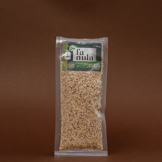 Fanula - Pressed hazelnut kernel flour (Fiber and protein source), 100g, organic
