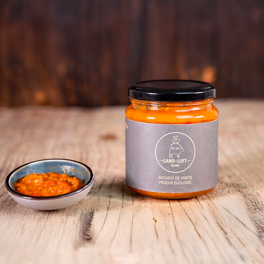 Zacuscă de Vinete, Produs Ecologic, Land.Luft, 280g