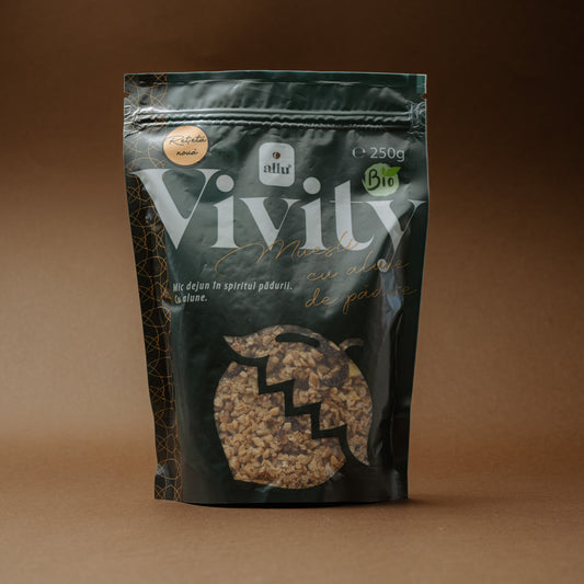 Vivity - Muesli cu alune de pădure, 250g, ecologic