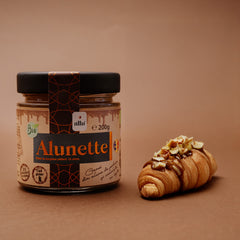 Alunette - Cremă din alune de pădure și ciocolată cu lapte, 200g, ecologică