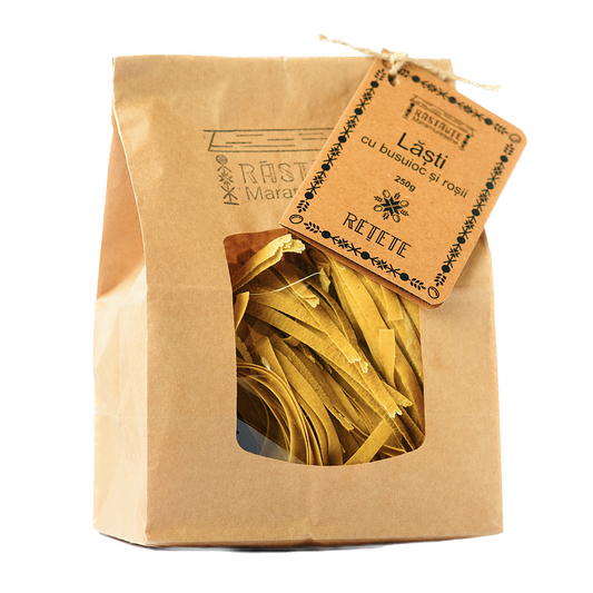 Lăști cu busuioc și roșii, “Răstăuțe Maramureșene”, 250g