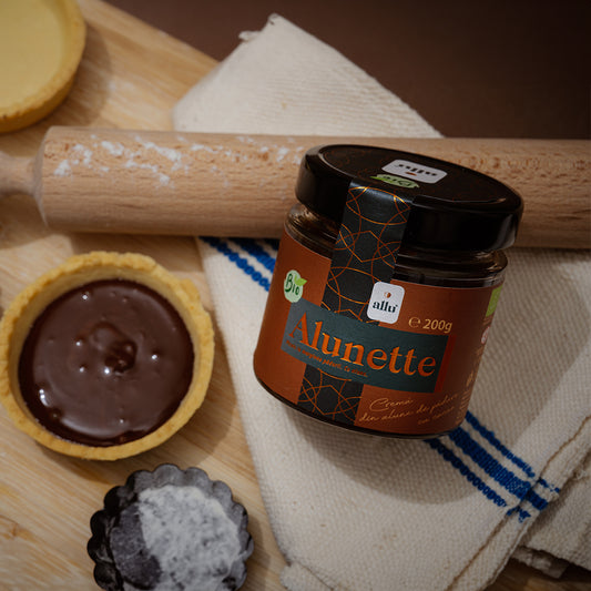 Alunette - Hazelnut cream with cocoa, 200g, organic