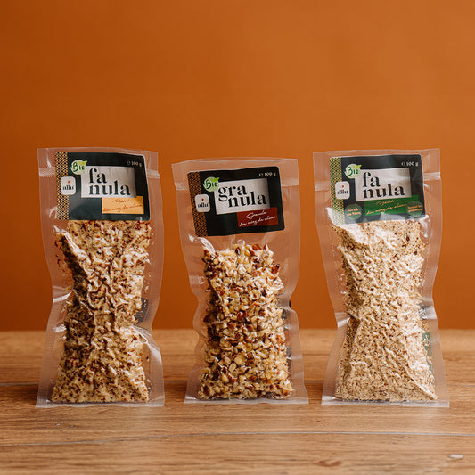 Măiestria Cofetarului – Pachet BIO pentru Deserturi cu Alune de Pădure