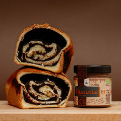 Cozonac with cocoa filling, 0.5 kg