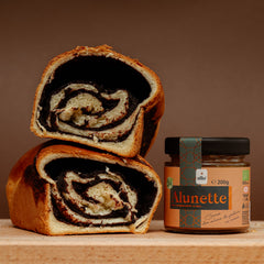 Cozonac with cocoa filling, 0.5 kg