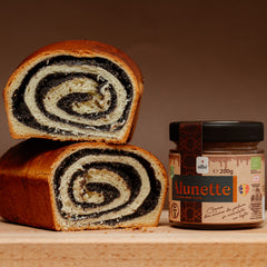 Cozonac with poppy seed filling, 0.5 kg
