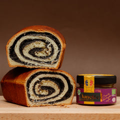 Cozonac with poppy seed filling, 0.5 kg