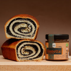 Cozonac with poppy seed filling, 0.5 kg