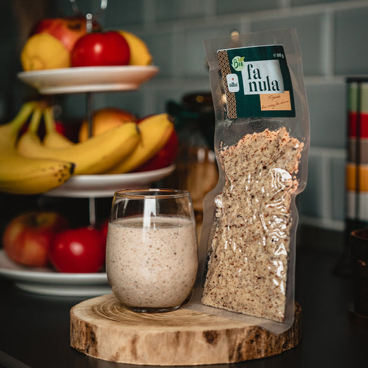 Fanula - Făină din miez de alune, 100g, ecologic