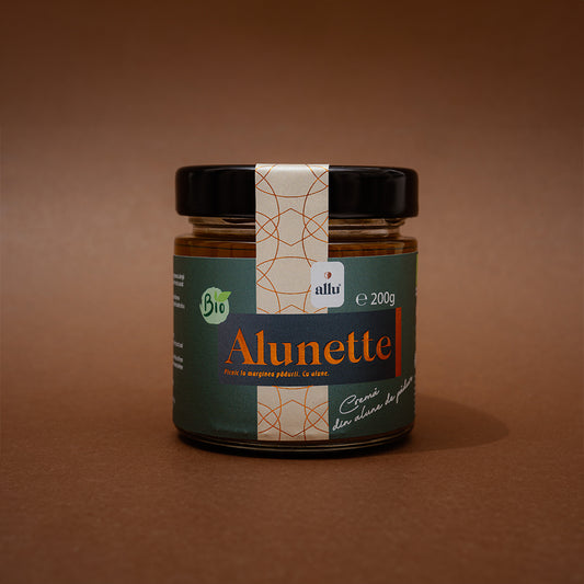 Alunette - Hazelnut cream 100%, 200g, organic