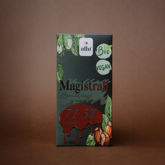 Magistrall - Dark chocolate with hazelnuts, 100g, organic