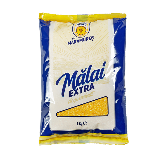 Mălai extra sticlos degerminat, "Morile Mătieș", 1 kg