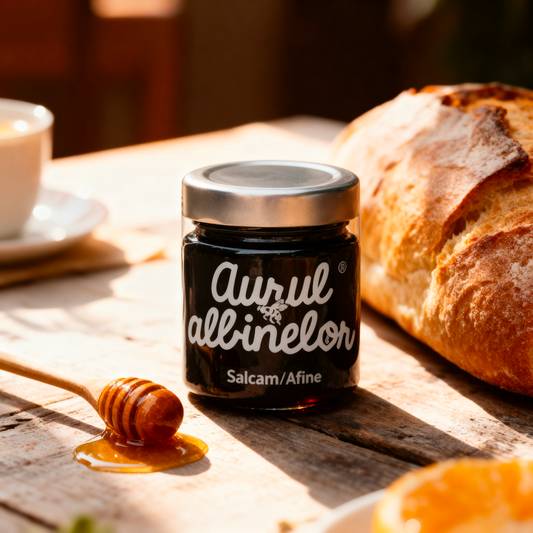 Miere de Salcâm cu Afine, Aurul Albinelor, 260g