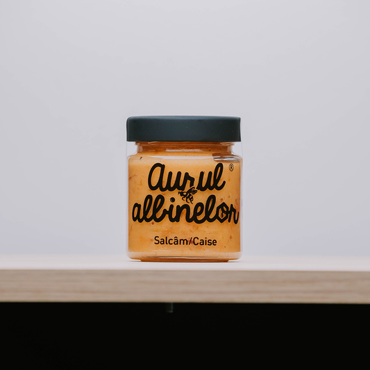 Miere de Salcâm cu Caise, Aurul Albinelor, 240g