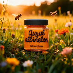 Miere de Salcâm cu Caise, Aurul Albinelor, 240g