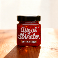 Miere de Salcâm cu Căpșuni, Aurul Albinelor, 250g