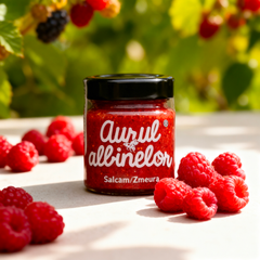 Miere de Salcâm cu Zmeura, Aurul Albinelor, 240g