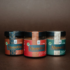 Alunette - Hazelnut cream with agave, 200g, ecological