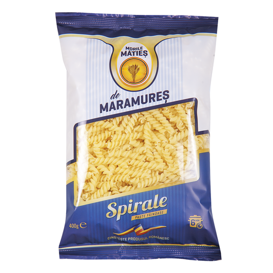 Paste Făinoase, Spirale, "Morile Mătieș", 400 g