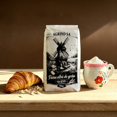 Făină Albă de Grâu, tip 650, Agrind S.A., 1kg