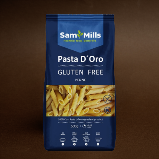 Penne Pasta D'oro, Fără Gluten, Sam Mills, 500g