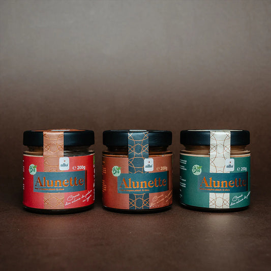 Trilogia Pădurii – Set 3 Creme Tartinabile BIO din Alune de Pădure