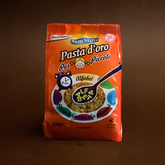 Alfabet, Pasta D'oro Per Picoli, Fără Gluten, Sam Mills, 250g