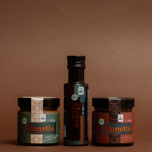 Atracții Cremoase – Pachet BIO cu 2 Creme Alunette + Ulei Aluneo